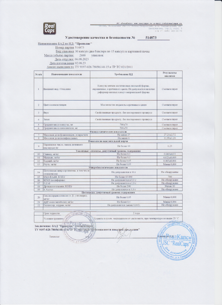 Паспорт №082023